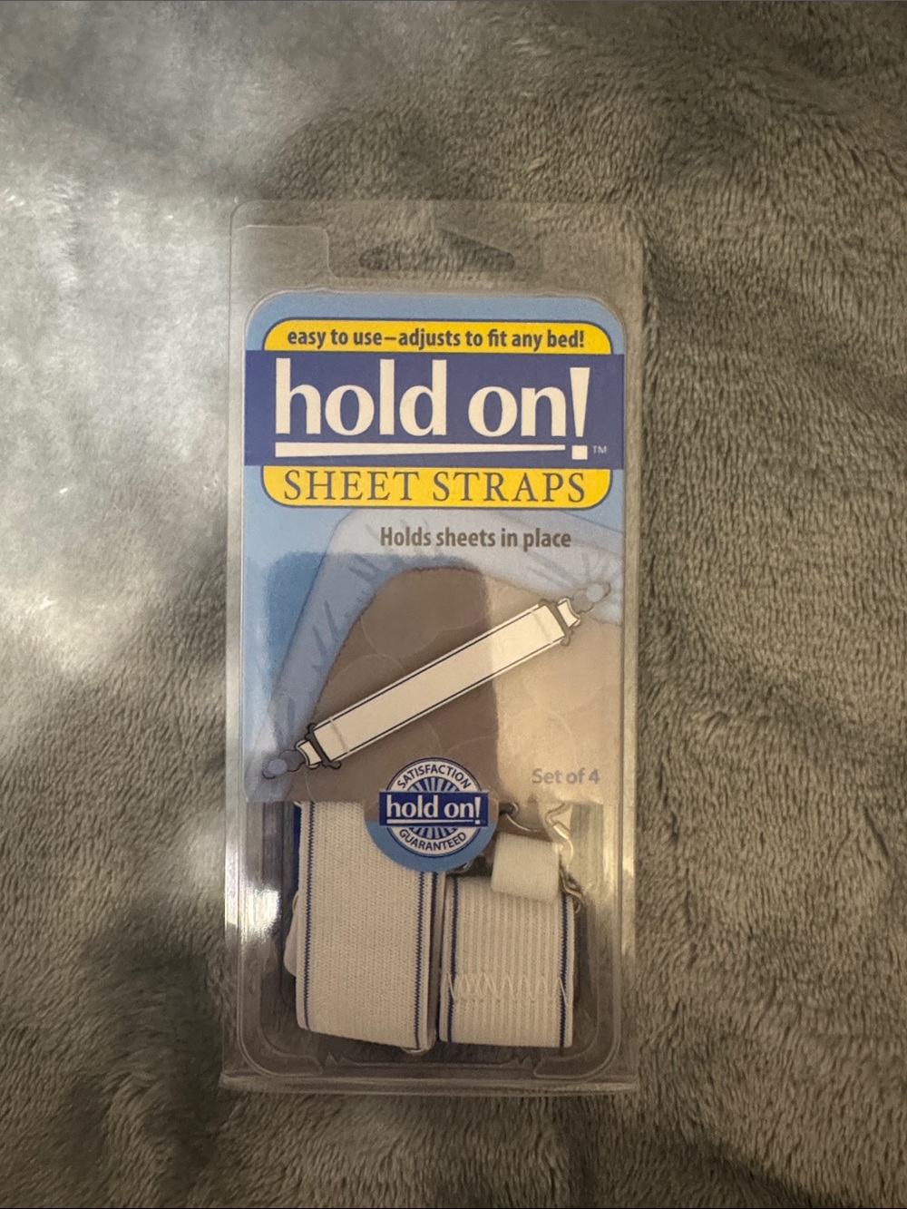 Sheet Straps - White (Set of 4) - never opened